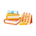 千库网_橙色3D立体开学季教育文具学习_元素编号13457197
