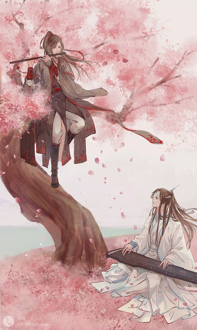 魔道祖师，魏无羡，蓝忘机。<br/>（烦...