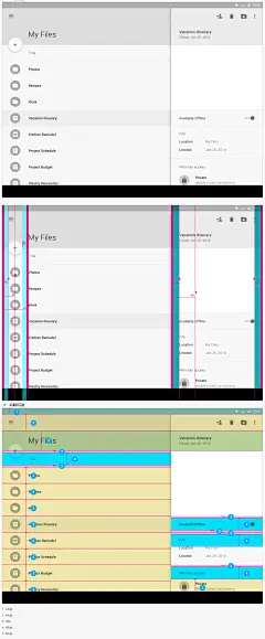 Metrics and Keylines - Layout - Google design guidelines