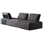 Italian Modular Sectional Sofa, Modern Design Made in Italy For Sale at 1stdibs