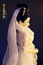 合作成品【花月】青丘狐传说 obitsu 古装娃娃 ob27 妆面 成品-淘宝网