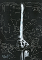 【知识星球@地产重案】地产豪案|4A品牌|视觉|高端素材|视频|入群微信:arsion5752019 solo exhibition "Waterfall" works (Tokyo Aoyama)