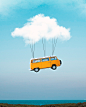Adobe Portfolio behance portfolio campaign caravan Digital Art  Nature photoshop SKY Travel visual design