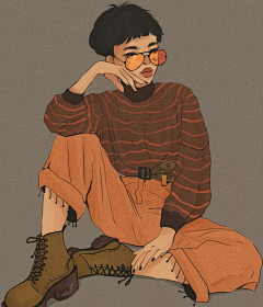 艾黎alicia采集到插画