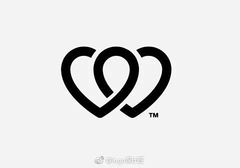 #品牌logo# 心·logo-花瓣网