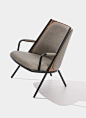 Zafra lounge chair low back