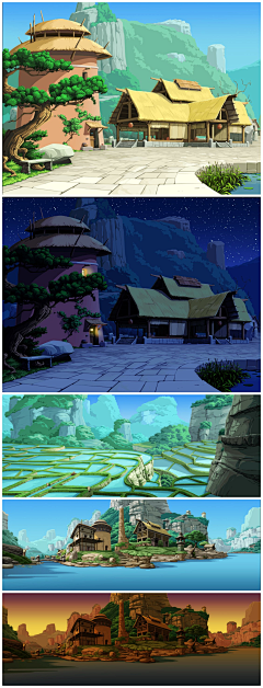 五五橙汁采集到场景