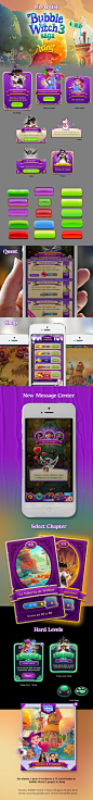 UI Artist Bubble Witch 3 : Mobile & facebook game