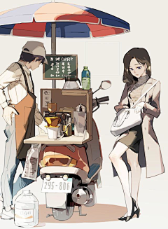 Designer~Li采集到插画