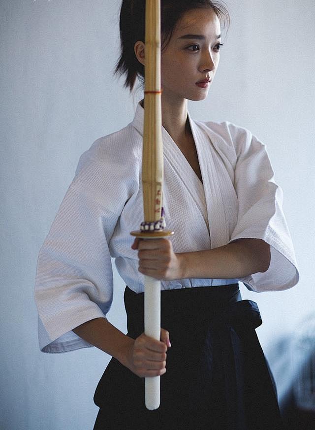 日本女武士 美女剑道 冷艳