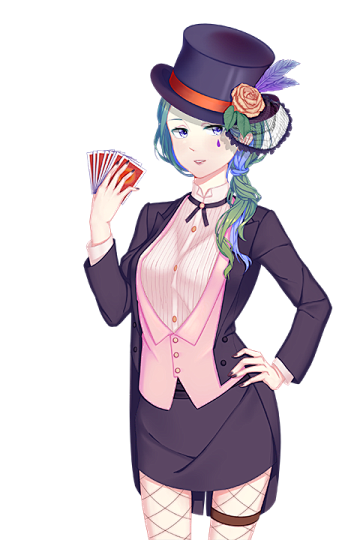 11:42:43魔术师插画,游戏角色,动漫,同人,手绘,二次元,q版,立绘等一切