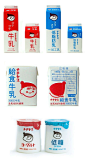 #设计视角# 一组牛奶包装设计精选欣赏。 ​​​​