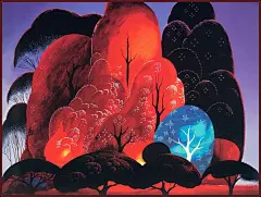 Eyvind Earle ,美国画家 - 当代艺术 - CNU视觉联盟