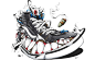 Monster Shoes on Behance