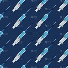 无缝医用注射器配药、配药。