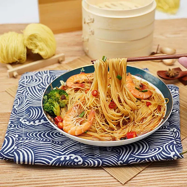 广东手工竹升面正宗面条速食细面早餐拉面炒面云吞面全蛋面一整箱-tmall.com天猫-花瓣网