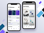 Seller Dashboard - Mobile Ui Exploration ios clean product store app shop ecommerce app iphonex app ui ux