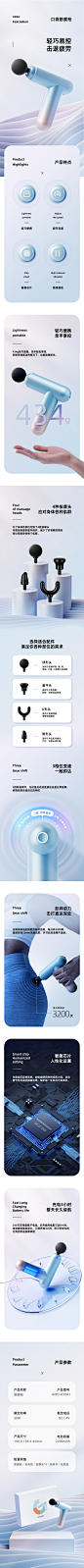 筋膜枪详情页