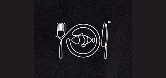 创意LOGO设计欣赏 餐厅标志 艺术 美...