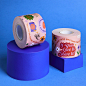 Happy Snap Marketing Tape - Marketing for your postage boxes : Um how cute is this? That happy faced camera gets me every time. If you're a colour loving brand, you're going to love it and your customers won't be able to miss it. Pop it on a simple white 