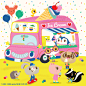 Very Icy Ice cream truck : children's illustration 