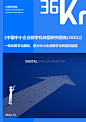 中国中小企业数字化转型研究报告(2022) | 36氪研究院-36氪 : 一站式数字化服务，助力中小企业数字化转型加速度