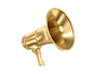 MEGAPHONE_GOLD_3D_RENDER