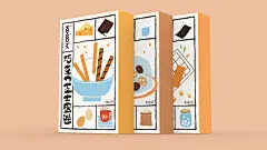 百谷汇 | 饼干包装设计 | 原创 插画