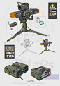 gear2, Mark Sanwel : Anti-Tank Guided Missile ; Laser guider ;suitcase