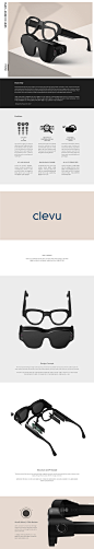 Clevu : Clevu_Glasses for the low vision elderly. 