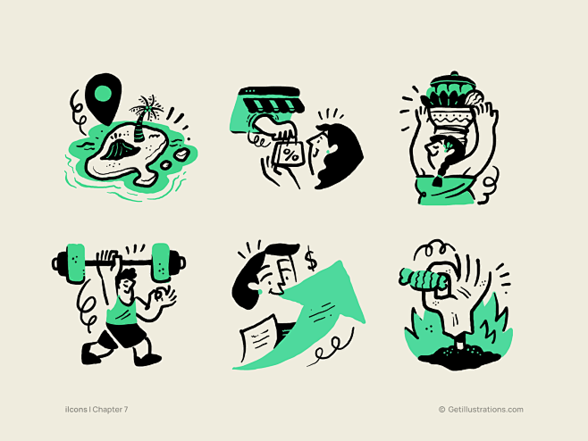 ilcons mini illustra...