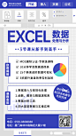 知识付费EXCEL课程手机海报