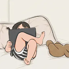 超温柔的女生头像
