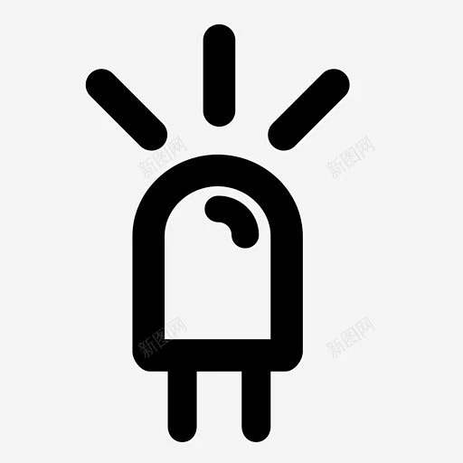 led发光现代图标 icon 标识 标志 UI图标 设计图片 免费下载 页面网页 平面电商 创意素材-花瓣网