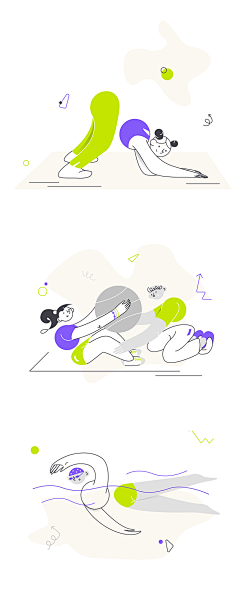 小董爱好设计采集到插画人物