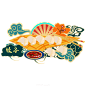 美食插画PNG图片