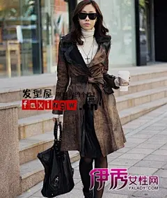 胖人适合的发型服装 矮胖女生冬季发型服装指导(5)_流行发型_美容-伊秀女性网|yxlady.com