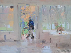 小小小小鸡采集到俄罗斯油画家Bato Dugarzhapov