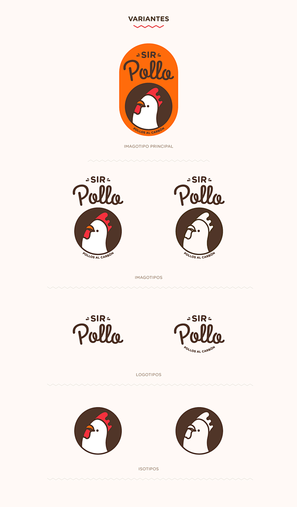 SIR POLLO卡通logo设计欣赏&...