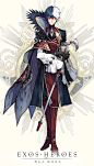 Ramge (Awakening) : Ramge (Awakening) is a character from Exos Heroes. He is an obtainable character. His original form is Ramge. 1 Journal Entry 2 Role in the Story 3 Skills 4 Navigation Ramge from the parallel world who became the rightful successor to 