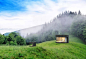 Install Your Prefab Cabin Anywhere in Nature : Designed and created by French architecture company Lumicene, LUMIPOD is a prefabricated housing module, like a real cocoon of simplicity. This all-in one pod settles in the middle of the nature to welcome ci