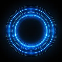 zhangyunqian1111_A_circular_blue_screen_with_iridescent_edges_s_cc4aedf4-79ab-4893-a038-0612204dba7f