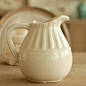 家居装饰品工艺品摆设 欧式田园裂纹白色陶瓷花瓶花器奶壶 特价