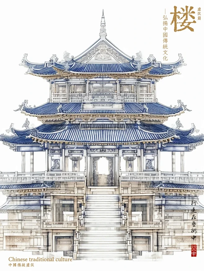 中式古建筑～楼