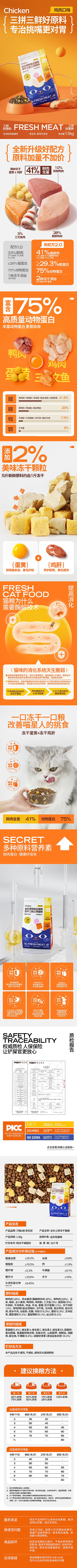 力狼冻干鲜肉猫粮成猫幼猫增肥发腮变胖英短...