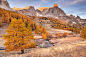 autumn colorful hills lake Landscape mountain Nature Sunrise sunset valley