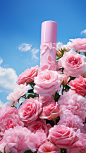 adamslee_Cane-wrapped_shampoo_surrounded_by_real_roses_flowers__3394bf92-665f-48d3-9f6e-db8df777a6cd