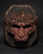 SARU mask painted monkey mask monkey king by SHsculpturestudio: 