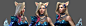 Kda Ahri - Fan art, Leandro Sakami : Hey!
This is a personal project that I've been doing in my spare time.
based on concept by Rheekyo L:
https://www.artstation.com/artwork/oAz1nL
It's modeled in ZBrush and Maya.The textures were done inside of Substance