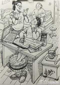 超胖喷火龙采集到速写